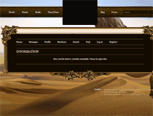 Tablet Screenshot of forum.dunenovels.com